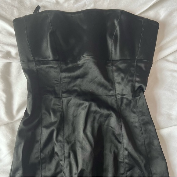 🖤Y2K BEBE Formal Bodycon Satin Dress🖤 - Picture 8 of 12